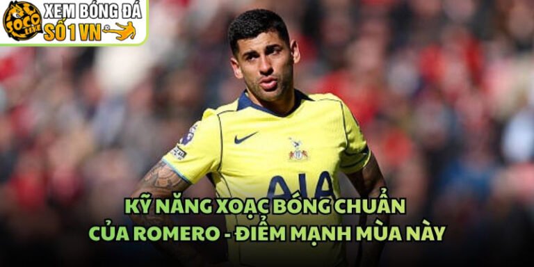 Kỹ năng xoạc bóng chuẩn của Romero