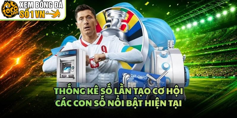 Thống Kê Số Lần Tạo Cơ Hội – Các Con Số Nổi Bật Hiện Tại